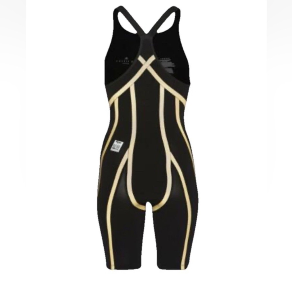 Adidas Womens Adizero Freestyle Closed Back Competition Swimsuit Size 24 preowne